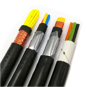 RVVP CE Low Voltage Multi-Core Copper Conductor Shielded Control Cable PVC Sheath for Construction Use Customized Size