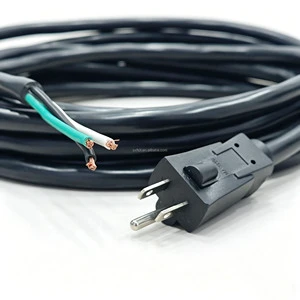 Custom Assembly High Quality Soow Cable Stripped End Power Extension Cord 1.5m Commercial Use
