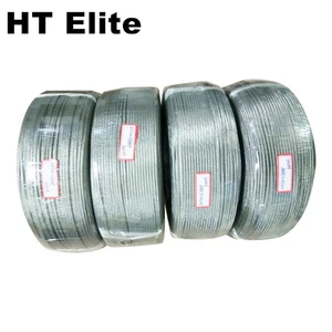 HT Elite Type K/J/E/T/N/S FEP/PFA/PTFE/PVC Fiberglass Thermocouple Extension Wire High-Temperature Sensor Compensation Cable
