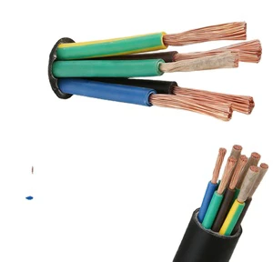 National Standard RVV Sheathed Multi-Core Pure Copper Flexible Power and Control Cable