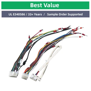 Custom Cable Assembly, 14AWG, Overmolded, for BMS Module, Flame Retardant, CE Approved, PVC Insulated, Anti Vibration