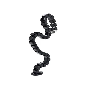 Desk Cable Spine Vertical Cable Management Spine for Standing Desk Modular Cable Organizer for Office & Workstation