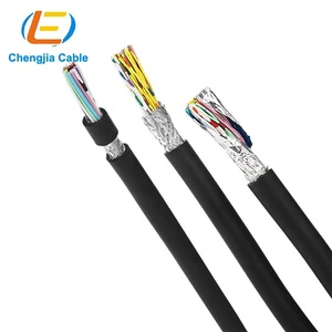 Twisted Pair Cables Shielded Servo IO Control Drag Chain Cable Terminal Block Link Multi-core Cable