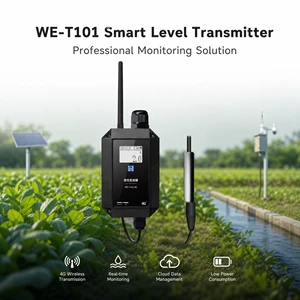 Wholesale WES OEM LoRa 4G Wireless Liquid Level Monitor IP67 Waterproof Submersible Water Depth Gauge Smart Farm Irrigation