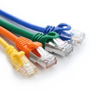 Factory Direct Best Quality Cat5e Network RJ45 Lan Cable 4 Pairs 28AWG Stranded 7/0.12mm CCA Best Price Communication Cables