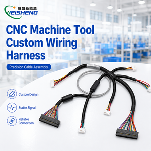 Custom CNC Machine Wiring Harness Servo Motor Sensor Shielded Cable OEM