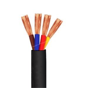 Custom Factory Wholesale Rated Voltage Flat Cable Hard Household Wires for Sale