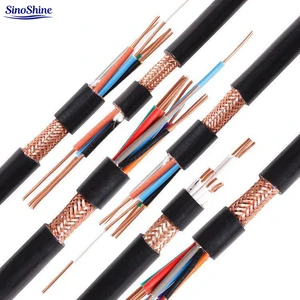RVVP Signal Sheath Wire Multi-core Control Cable Copper Conductor XLPE Insulation Low Voltage Outdoor Marine Fireproof