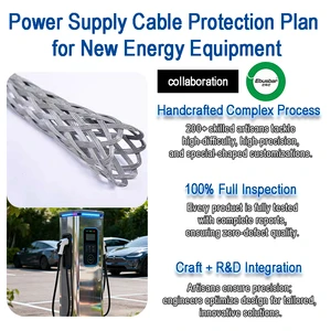 New Energy Charging Station Galvanized Stainless Steel Cable Wire Rope Assembly Welding AiSi Anti-cut Protective Net