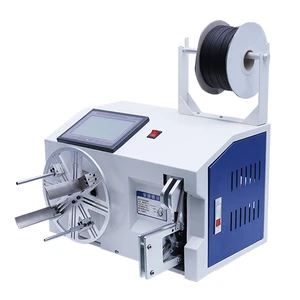 Semi Auto Power Cord USB Data Cable Video Cable Headphone Cable Twist Tie Wire Machine