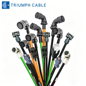 PLC Industrial Wiring Harness Cable Assembly Manufacturer Servo Motor Encoder Cable Control Cable Power Cabel ForSchneider