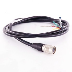Industrial Camera Cable Basler Trigger Line 6-core Shielded Power Cable Hirose Hr10a-7p-6s