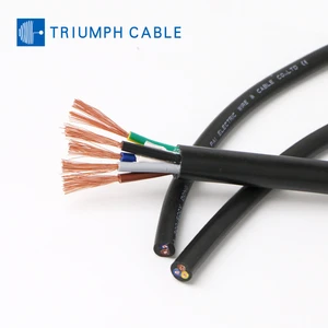Flexible Multi-core H05VV-F VDE Certification PVC Sheathed Power Cable for Home Lighting/ Home Appliance /Industrial Control