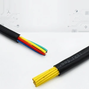 IEC 60502 Standard KVV Shielded Control Cable OFC/PVC/PVC 2-61 Cores IP54 -10~70 For Monitoring & Signal Transmission