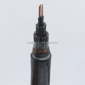 Copper XLPE Insulated Multi-Core 2 Pair 6 Pair Twist Control Cable Kvv Kvvp Kvvp2 Armoured Cable