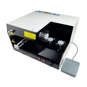 JCW-322D Electronic Wire Cable Shield Braid Brushing And Twisting Machine Max. 8mm Wire Size Cable Manufacturing Equipment