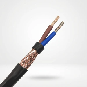 Standard NH-RVSP Twisted Pair Shielded Communication Cable Oxygen-Free Copper PVC Custom Core Sizes Fire Resistant RS485 Bus