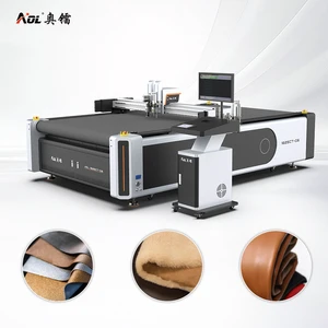 Industrial CNC Leather Bag Shoe Garment Genuine Leather Cutting Machine