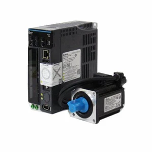 Original Delta AC Servo Motor Drive Kit New Band 0.75kw Servo Motors PLC Controller RS485 Communication Servo Motors Sale