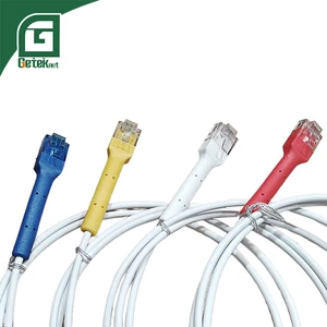 GETEKnet Flat Slim Beldenable Cat5e Cat6 Sftp Utp Cat 6 Network Ethernet Patch Cable Reseau Rj45 cat 8 Patch Cords Cat6 cat 6