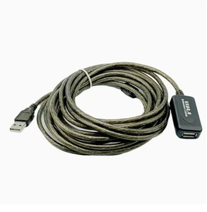 USB 2.0 Extension Cable with Amplifier, Wireless Network Card Extender, USB Extension Cable with Chip