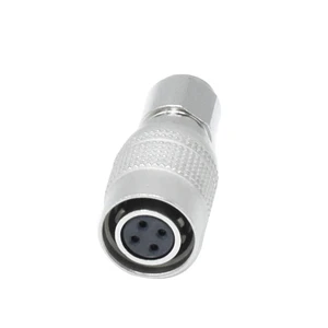 Push-pull Self Locking Automation Industrial Camera Ip67 Waterproof 4/6/7/10/12Pin Solder Male Female Plug Connector