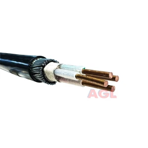 Custom Size Medium Voltage Power Cable With Copper Conductor Custom Size Medium Voltage Power Cable With Copper Conductor Aoguli