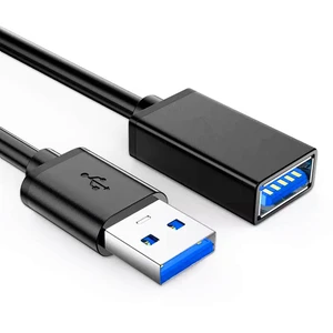 High Speed Durable Charging Connector USB Extension Cable USB Male to Female Network Cable for Charging and Data Transfer