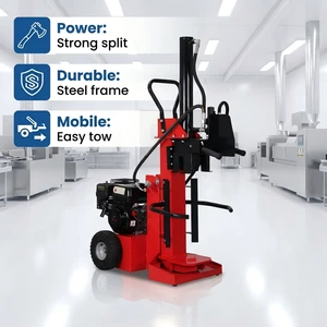 Popular 3-Work Position 6.5HP 15 Ton Log Splitter Fireplace Friend Log Splitter for Home Use Wood Splitting Machine Log Splitter