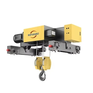 5 Ton 10 Ton European Type Electric Wire Rope Hoist With Motorized Trolley