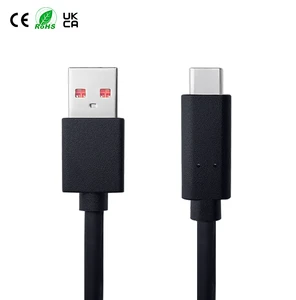 Factory Wholesale Custom Fast Charging Cable PVC 5V/2.1A Type C Mobile Phone Fast Charging and Data Cable USB C to USB a