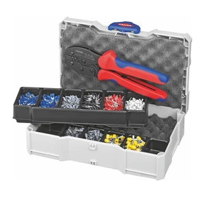 Knipex Smartline Cable USB Bus 1.8m Crimping Set with Terminal Sleeves Supplied PreciForce Crimping Tool