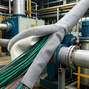 Industrial Robot Cable protection Wear-resistant Waterproof Flame-retardant Wire Sleeves Velcro Cable Sleeve