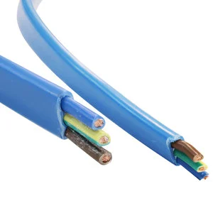 600V 2.5MM 3.5mm 3 Core 4 Core Flat Round Waterproof Submersible Pump Cable Marine Cables