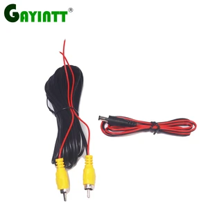 Car Camera Power Cable AV RCA Cable 10M Rear View Camera with Video Trigger Wire Connecting Car Parking Rearview Monitor