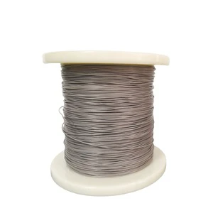 High Temperature Flexible Cable AC250V PTFE Insulated Easy Installation Stranded Conductor Silver-plated Copper Wire 200-250