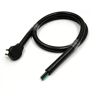 SJT 2x6AWG 1x8AWG N6-50P to Bare End Heavy Duty Industrial Equipment High Power Supply Cord