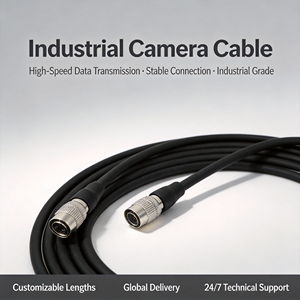 Hirose HR10A 12Pin Trigger Cable Industrial IO Cable for CCD CMOS Camera System
