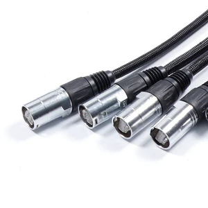 Rj45 Network Connector Ethernet Extension Cable Waterproof Signal Adapter For Display Screen