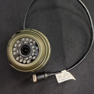 Industrial Shockproof Night Vision AHD 1080P Vehicle Bus Dome Camera 4Pin Aviation Cable With Audio for Car Fleet Interior CCTV