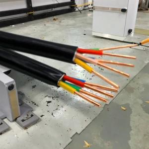 High-End XLPE Armoured Industrial Power Cable 2/0 OFC Copper Wire PVC Steel Wire Armour 2x4 PVC Insulation for Railway Use LSZH