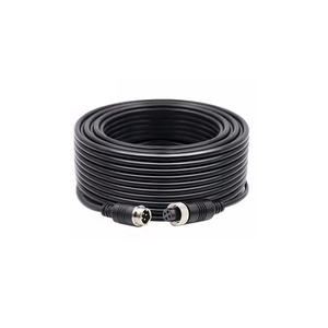 4-Pin Industrial Aviation Connector Extension Cable Male Female Copper PVC Line IP65 12-24V for Truck Bus Trailer Van