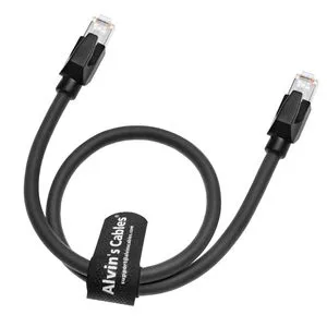 Alvin's Cables RJ45 Ethernet Cable, CAT6A Shielded Industrial Profinet Ethernet Cable High-Flex Drag-Chain High-Speed