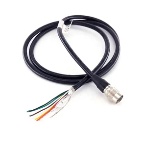 Industrial Camera Wire Basler Trigger Line 6-core Shielded Power Cable Hirose Hr10a-7p-6s