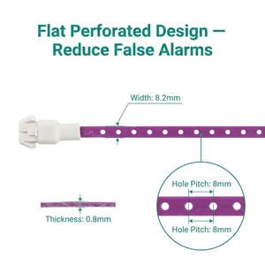 Professional Liquid Leak Detection Cable Water Immersion Sensing Rope For Pipeline HVAC Under Floor Leakage Detector