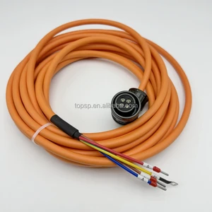 Straight End Servo Motor Power Cable 6FX5002-5DG31 6FX5002-5DG32 6FX8002-5DG32 Angle End Connector Industrial Power Cord