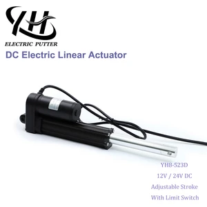YH8-523D Linear Actuator DC12V 5000N IP65 Custom Stroke 20-200mm for Industrial Furniture Medical