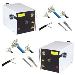 High Precision Automatic Twisting Machine for EV HV Cables Shield Layer Brushing and Winding Equipment