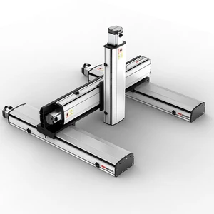 QRXQ RXSB-XYZ-L Heat-Resistant High Accuracy Ball Screw Actuator Motorized XYZ Axis Linear Guide Rail Motion Semi-enclosed Stage