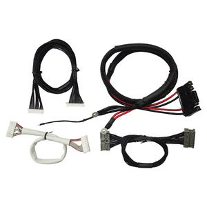 HINICABLE Custom Power Control Wiring Harness Foaming Insulation Soft PVC Jacket Copper Conductors (5-80 Cores) for Power Sign